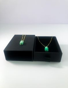 This Chrysoprase Necklace is the perfect gift for that special someone in your life. The beautiful green stone is said to promote positive energy and bring good luck, making it the perfect accessory for any occasion. Don't miss out on this must-have piece! Gorgeous, genuine Chrysoprase pendant necklace. The Chrysoprase pendant has the most stunning vivid shades of deep aqua green which creates a nice contrast to the rich brown color of the matrix, all sides have beautiful colors.

Spiritual prot Spiritual Jade Jewelry Gift, Spiritual Jade Jewelry For Gifts, Jade Jewelry With Natural Stones For Meditation, Healing Malachite Gemstone Necklace, Jade Pendant Jewelry As A Gift, Spiritual Rectangular Jade Jewelry, Spiritual Aventurine Jewelry For Gifts, Elegant Jade Crystal Necklace As Gift, Elegant Jade Crystal Necklace For Gift