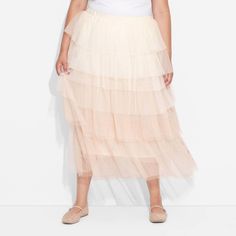 Stay stylish with this Women's Wicked Tulle Graphic Skirt in Blush. Crafted with a full elastic waistband and midi style, this skirt is made from lightweight tulle material letting you move easily. The mid raise adds a touch of comfort, while the loose fit makes it easy to wear every day. Perfect for occasions or dressing up in a casual outfit, this skirt is both practical and chic. Graphic Skirt, Glitter Butterflies, Tulle Material, Womens Tweed, Cute Dress Outfits, Blush Color, Green Skirt, Bottom Clothes, Women Skirts Midi