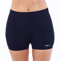 Supportive and comfortable, these women's Dolfin swim shorts make the perfect addition to your swimwear collection. UPF+ 50 sun protection Chlorine-resistant fabric FIT & SIZING Fitted from hip to hem Elastic waistband FABRIC & CARE Polyester Hand wash Imported  Size: Small. Color: Blue. Gender: female. Age Group: adult. Pattern: solid. Material: Nylon Spandex. Solid Swim Trunks With Short Inseam, Solid High-waisted Swim Shorts For Swimming, Solid Color Swim Trunks With Short Inseam, High-waisted Shorts Swimwear For Swimming, Solid Color Short Inseam Swim Trunks, Solid Shorts For Pool, Moisture-wicking Swim Bottoms, Blue High-waisted Swim Shorts For Swimming, Stretch Swim Trunks With Short Inseam