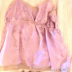 This Hasnt Been Worn. Its Nwot. Its A Cute Piece. Open To Any Offers! Questions? Leave A Comment Below! Chic Pink Tank Top, Chic Pink Tank Top Vest, Pink Spring Tank Top For Loungewear, Fitted Purple Sleep Top, Pink Camisole For Spring, Pink Sleeveless Tank Top For Daywear, Pink Sleeveless Top For Loungewear, Pink Tank Top For Daywear, Pink Cami Top For Daywear