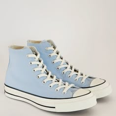 Converse Chuck 70 Hi High Top Light Armory Blue / Egret / Black Unisex Sneakers A00459c Nwt Brand: Converse Model: Chuck 70 Hi Style Code: A00459c Color: Light Armory Blue / Egret / Black Gender: Unisex, Listed As Men's Shoes. Size Guide: Us Men's 12 / Us Women's 14 / Uk 12 / Eur 46.5 / Cm 30.5 More Cushioning, Tougher Canvas, Same Versatility. The Chuck 70 High Top Is Built Off Of The Original 1970s Design, With Premium Materials And An Extraordinary Attention To Detail, With Added An Extra Cus Dusty Blue Converse, Sporty Light Blue High-top Sneakers With Laces, Comfortable Blue Lace-up Sneakers, Light Blue High-top Sporty Sneakers, Sporty Light Blue Sneakers With Laces, Light Blue Sneakers With Rubber Sole For Light Sports, Light Blue Sneakers For Light Sports With Rubber Sole, Light Blue High-top Sneakers With Rubber Sole, Casual Light Blue High-top Sneakers For Streetwear