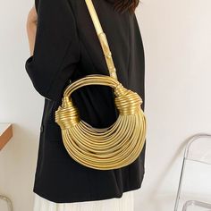 Make a bold fashion statement with our New Unique Noodles Shaped Designer Women's Crossbody Shoulder Bag. This luxurious and one-of-a-kind handbag is designed to showcase your unique style and add a touch of whimsy to your ensemble. Crafted with attention to detail, this bag features a distinctive noodles-shaped design that is sure to turn heads and spark conversations. The innovative and playful concept sets you apart from the crowd, making a statement wherever you go. With its crossbody should Bags Unique, Cross Shoulder Bags, Woman Handbag, Handbag Wallet, Unique Designers, Tote Purse, Luxury Women, Bold Fashion, Luxury Brand