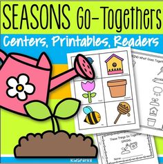 seasons go - together centers, printables, readers