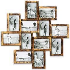 a group of pictures hanging on the side of a wall