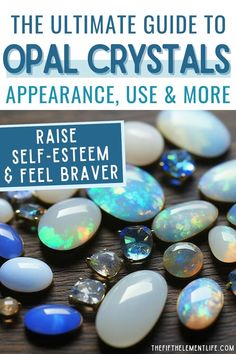 Opal Crystals Types Of Opal Stones, Opalite Jewelry, Crystal Magick, Folklore Fashion, Crystal Guide