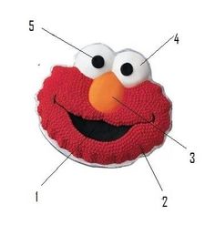 an image of a sesame character on a white background