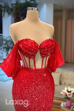 Red Mermaid Dress, Matric Dance Dresses, Red Mermaid, Matric Dance, Prom Girl Dresses, Sequin Evening Dresses, Glamour Dress, Prom Dress Inspiration, Pretty Prom Dresses