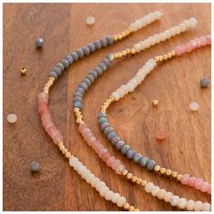 Dainty Hand-strung Beaded Necklaces With Round Beads, Dainty Hand-strung Beaded Necklace With Round Beads, Faberge Jewelry, Stone Bead Jewelry, Artisan Bracelets, Beaded Necklace Diy, Diy Bracelet Designs, Beads Bracelet Design, Waist Beads