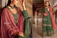 Designer Indian Wear for Women punjabi Suit - Etsy Mirror Work Dress, Readymade Salwar Kameez, Punjabi Suits, Indian Design