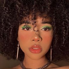 Summer Makeup Trends, Glossy Makeup, Green Makeup, Beauty Make-up, Braut Make-up, Green Eyeshadow