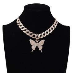 Grab your Iced Butterfly Pendant Necklace while the store LAUNCH DISCOUNT is on. Once we reach 100-unit sales, we will be increasing the price back up to $42.99 This is absolutely a great gift! THE PERFECT GIFT FOR VALENTINES DAY, CHRISTMAS, BIRTHDAY, WEDDING, AND ANNIVERSARY! Love can't be described.It has no shape, it has no form.Love is not an object.Love does not conform. Looking for the perfect way to show your love? This pendant will brighten anyone's day. Whether at work, school or hittin Cuban Choker, Butterfly Chain, Gift For Valentines Day, Butterfly Pendant Necklace, Love Is Not, Cuban Chain, Butterfly Necklace, Butterfly Pendant, Chain Choker