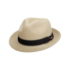 Where are you off to tonight? Add the Scala men’s paper braid fedora to your suit and tie. The printed grosgrain band is the touch of individuality you need to stand out amid the crowd. Fitted Straw Hat With Flat Bill For Summer, Fitted Flat Bill Straw Hat For Summer, Classic Adjustable Hat Bands For Summer, Casual Fitted Straw Panama Hat, Casual Fitted Straw Hat Bands, Fitted Flat Bill Panama Hat For Summer, Fitted Flat Bill Panama Hat For Spring, Classic Adjustable Summer Hat, Classic Flat Bill Sun Hat For Spring