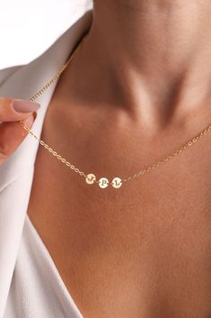 ♥ E N G R A V E D . I N I T I A L . D I S C . N E C K L A C E ♥ M a t e r i a l : Top Quality 925 Sterling Silver F i n i s h : Silver - Gold - Rose Gold HOW TO ORDER  1. Pick a color for your Necklace. 2. Select necklace length from 14 in. to 22 in. The necklace comes with 2 inch adjustment extension. 3. Input the details into the personalization section following the instructions. 4. Add the item to your cart. 5. Check out to place your order. 6. To place order for multiple items go back to th Dainty Stamped Pendant Jewelry, Dainty Stamped Necklace As A Gift, Dainty Stamped Necklace As Gift, Gold Stamped Necklace For Anniversary, Gold Stamped Initial Pendant Necklace, Initial Pendant Necklaces As Gift For Mom, Initial Pendant Necklace For Mom, Stamped Gold Necklaces For Mother's Day, Gold Stamped Necklaces For Mother's Day