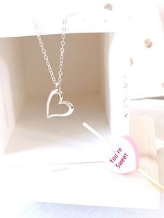 #jewelry #necklaces #charmnecklaces #jewelry #gift #heart #openheart #valentine #bestfriend #valentinenecklace #girlfriendgift #infinity #heartnecklace #minimalnecklace #necklace #gift for her Cute Silver Charm Necklace For Valentine's Day, Cute Silver Heart Necklace For Valentine's Day, Heart Shape Charm Necklace For Valentine's Day, Heart-shaped Valentine's Day Charm Necklace, Cute Everyday Charm Necklace For Valentine's Day, Cute Everyday Charm Necklaces For Valentine's Day, Nickel-free Heart Necklace For Valentine's Day, Dainty Hypoallergenic Charm Necklaces For Valentine's Day, Silver Heart Necklace For Best Friend On Valentine's Day