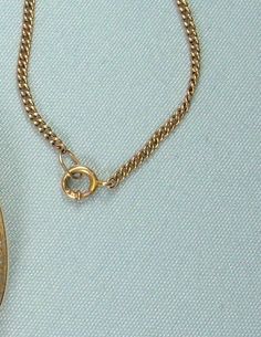 "** We do not clean our items - this could use a cleaning ** Beautiful carving set in solid gold. The pendant can be worn as either a pin/brooch or as a pendant. Just about 1-3/16'' (3.1 cm) tall not including the hinged bail. The shell alone is about 1\" (2.6 cm) tall by 3/4\" (1.9 cm) wide. Marked '10K'. I don't see any other markings/hallmarks. It has a tube safety catch, which was patented c 1850. The chain is just about 16-1/2\" (41.5 cm) long by 1 mm wide. This has a spring ring clasp &amp Vintage 14k Gold Necklaces With Curb Chain, Vintage 14k Gold Chain Jewelry, Vintage 14k Gold Curb Chain Necklaces, Vintage 14k Gold Curb Chain Necklace, Vintage 14k Gold Necklace With Lobster Clasp, Vintage Round Curb Chain Necklace, Vintage Curb Chain Jewelry As Gift, Vintage Style Curb Chain Jewelry As A Gift, Vintage Jewelry With Curb Chain For Gifts