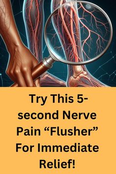 Looking for fast nerve pain relief? Discover a simple 5-second technique to "flush" out nerve pain and discomfort. This quick, effective method targets pain at its source and provides instant relief, helping you feel better in moments. Learn how to use this technique for immediate comfort. Nerve Pain Remedies, Nerve Pain Relief, Improve Circulation, Squeeze Page, Daily Habits, Sciatica, Medical Advice