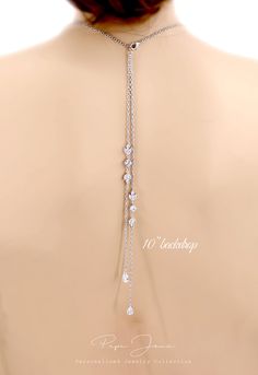 Finish: Platinum Silver or Rose gold plated Material: Top quality rhinestones, AAA Zirconia, lobster clasp Length of Necklace: 17.5 inches Quantity: 1 Items Condition: 100% Brand New We provided two backdrops for you to choose: 1) With 8.5 inches teardrop AAA zirconia pendant backdrop. 2) With 10 inches teardrop AAA zirconia pendant backdrops. 3) With 2 inches extender. You can find Zirconia jewelry here(Pic.6-10) : https://www.etsy.com/shop/PepeJewe?ref=listing-shop2-all-items-count&search_ Backdrop Necklace With Clavicle Chain As Gift, Cubic Zirconia Backdrop Necklace With Clavicle Chain As Gift, Cubic Zirconia Clavicle Chain Backdrop Necklace As Gift, Delicate Chain Cubic Zirconia Backdrop Necklace As A Gift, Crystal Backdrop Necklace With Clavicle Chain For Gifts, Crystal Clavicle Chain Backdrop Necklace As Gift, Dainty Cubic Zirconia Backdrop Necklace For Gift, Dainty Cubic Zirconia Backdrop Necklace Gift, Silver Cubic Zirconia Backdrop Necklace With Clavicle Chain