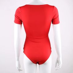 Material: Polyester Material: Spandex Item Type: Jumpsuits & Rompers Style: Casual Fabric Type: Broadcloth Fit Type: skinny Pattern Type: Solid Gender: Women Decoration: None Name: Short Sleeve Bodysuits Women Support: Dropshipping Wholesale is_customized: Yes Basic Solid Color Elastane Bodysuit, Solid Color Bodycon Bodysuit In Elastane, Summer Bodycon V-neck Bodysuit, Solid Color Bodycon Bodysuit, Fitted One-piece Bodysuit With Lined Body, High Stretch Elastane One-piece Bodysuit, Solid Stretch Leotard With Lined Body, Bodycon Elastane Bodysuit, Stretch One-piece Elastane Bodysuit