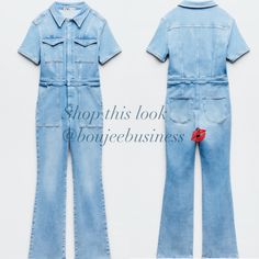 Fall Is Here Get The Best Fittin Jumpsuit Here! Good American & Zara Sculpting Denim Jumpsuit. Fitted Short Sleeve Jumpsuit, Featuring Front Hidden Zipper Closure And Chest Pockets. Thank You For Shopping With Me! I Do Not Respond To Extremely Low Offers #Happyposhing #Stayfabulous #Boujeebusiness Boxj859 79081 B9 96193 S9 25698 S9 81396 L9 11199 S9 Jumpsuit Fitted, Short Sleeve Jumpsuit, Fitted Jumpsuit, Short Sleeve Jumpsuits, Fall Is Here, Body Sculpting, Zara Pants, Good American, Denim Jumpsuit