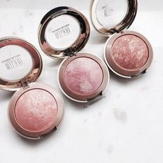 Pinterest:@AWIPmegan Milani Baked Blush, Make Up Kits, Make Up Studio, Beauty Make-up, Basic Makeup, Vintage Makeup, Kiss Makeup