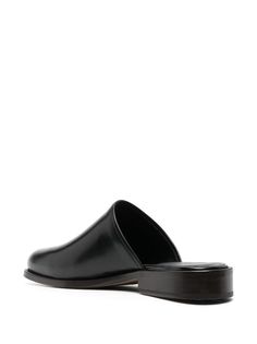 Find LEMAIRE Round-toe Slip-on Mules on Editorialist. black buffalo leather/calf leather/calf suede slip-on style round toe branded insole flat sole Black Calf Leather Slip-ons With Removable Insole, Black Calf Leather Slip-ons With Leather Sole, Calf Leather Slip-ons With Removable Insole And Flat Heel, Calf Leather Pointed Toe Slip-ons For Work, Flat Mules In Calf Leather With Removable Insole, Designer Mules With Leather Footbed For Work, Designer Mules For Workwear With Leather Footbed, Calf Leather Slip-ons With Almond Toe And Leather Sole, Flat Calf Leather Mules With Removable Insole