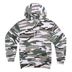 Wear this comfortable and cozy Camo Hoodie. Features smooth and soft cotton, this durable unisex hoodie will keep you comfortable all year round. With its 3-panel hood that's lined for extra comfort and has a double-needle topstitching on all seams. On top of that, the ribbed cuffs and waistband keep the cold out and warmth in. Made to stand out with its camo print, this premium hoodie is a must-have! Enhance your getup with its ideal complement to our Unisex collections. FEATURES: 3 Panel Hood Camouflage Cotton Sweatshirt With Drawstring Hood, Camouflage Fleece Hoodie With Drawstring Hood, Comfortable Fleece Hoodie With Drawstring, Gray Cotton Hooded Hoodie, Camouflage Cotton Hoodie With Long Sleeves, Camouflage Long Sleeve Cotton Hoodie, Comfortable Gray Hoodie With Drawstring Hood, Camouflage Fleece Hoodie Sweatshirt, Camouflage Fleece Hoodie For Fall