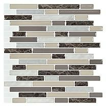 Stick On Backsplash, Tile For Kitchen, Tiles Marble, Decorative Tiles, Backsplash Tile, Backsplash, Tile, Marble, Home Improvement