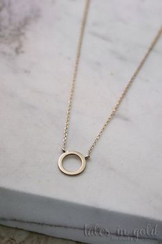 Karma Necklace Karma Circle Pendant 14k Gold by TalesInGold Everyday Rose Gold Circle Necklace, Everyday Rose Gold Necklace, Minimalist 14k Gold Open Circle Necklace, Minimalist Circle Necklace For Anniversary, Minimalist Circle Necklace For Everyday, Minimalist Everyday Circle Necklace, Gold Circle Necklace, Karma Necklace, Circle Frame