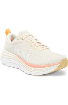 HOKA Gaviota 5 Running Shoe (Women) | Nordstrom Cute Running Shoes, Pretty Sneakers, Shoes For School, Hoka Shoes, Preppy Shoes, Pretty Shoes Sneakers, Chic Heels, Shoe Women, Sport Shoes Women