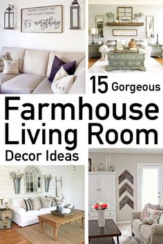 the top ten farmhouse living room decor ideas