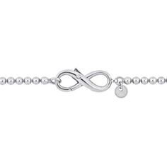 Looking for a necklace that can symbolize your unbreakable bond with your loved one? Look no further than the Women's Silver White Ball Link Necklace with Infinity Clasp. The delicate ball chain and infinity clasp combine to create a powerful symbol of eternal love and commitment, making it a perfect gift for a special occasion or just because. The 20-inch length is perfect for layering or wearing on its own, and the versatile design makes it easy to pair with any outfit. With its timeless elega Infinite Love, Infinity Symbol, The Infinity, Fine Jewelry Bracelets, Significant Other, Fine Jewellery Necklace, White Beads, Link Necklace, Ball Chain