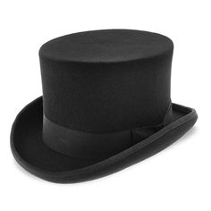 Welcome to our standalone platform, where timeless elegance meets sophistication - the Top Hat. Whether for formal occasions or personal style statements, this classic high-crowned hat is your ultimate choice. Ensure to order your regular hat size, as these hats fit true to size with more than enough room for comfort. Experience Elegance: Theater Quality Men's Top Hat Elevate your formalwear with our meticulously crafted men's top hat, designed for serious collectors and lovers of sophisticated Dog Silhouette, Cat Silhouette, Top Hat, Sophisticated Style, 100 Percent, Formal Wear, Smooth Leather, Traditional Style, Wool Felt