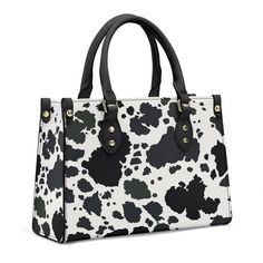 Grab the hottest fashion statement of the season with this Moo-licious Cow Print Luxury Tote Handbag! Perfect for giving your everyday look a sweet and sassy twist, this bag is sure to turn heads. It's made from a high-quality, durable material that will keep your belongings safe and secure making it as functional as it is fashionable. Moo-ve over handbags, this moo-tastic tote can't be beat! Features: . 100% high-grade vegan leather . Polyester lining w/ 2 internal pockets . Reinforced handles Highland Cows, Printed Handbags, Tote Handbag, Cow Print, Stay Organized, Phone Numbers, Tote Handbags, Everyday Look, High Grade