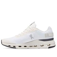 (WMNS) On Running Cloudnova Form 'White Eclipse' 26.98478 White Running Shoes For Light Sports In Spring, On Running, Stylish Sneakers, Running Women, Cute Shoes, Perfect Pair, Running, My Style, White