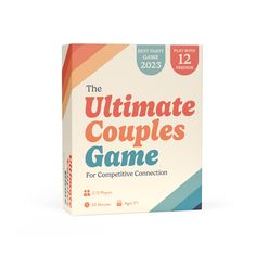 the ultimate couples game for competitive competition is in its original box and it's ready to be played