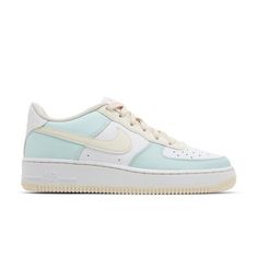 Air Force 1 'Emerald Rise Guava Ice' Women's 8.5 Youth's 7 Sku Dv7762 300 Brand New With Original Box Shipping Same Day Or Next Day Pet Smoke Free 100% Authentic Shoes Air Force, Nike Shoes Air, Nike Shoes Air Force, Shoes Air, Nike Green, Green Cream, Air Force 1, Womens Shoes Sneakers, Air Force