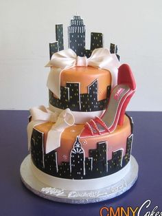 a cake with high heel shoes on it and the words pinterest 100 - images about nattalia on pinterest 1 bat mitzvan party