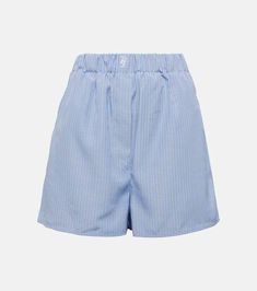 The Frankie Shop, Stripe Shorts, Frankie Shop, Striped Shorts, Comfort Fit, Wish List, Quick Saves, Blue, Clothes