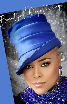 THE ROYAL BUCKET HAT. made of satin Church Hats African Americans, Unusual Hats, Stylish Womens Hats, Classy Hats, Dressy Hats, Royal Hats, Hat Club, Womens Hats, Church Hat