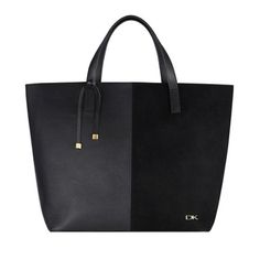 Brand New 100% Authentic Donna Karan Tote Still In Protective Plastic. Faux Leather/Suede Exterior. Gold Toned Logo Hardware. Chic Suede Shoulder Bag For Work, Modern Black Suede Bags, Black Suede Bags For Daily Use, Karen Black, Tan Leather Bag, Leopard Tote, Beige Tote, Suede Tote, Carryall Tote