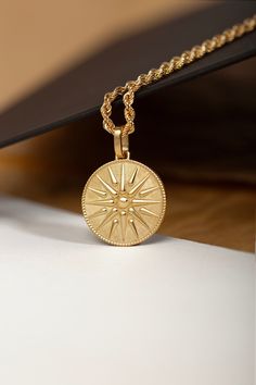 Spiritual Coin-shaped Jewelry With Large Pendant, Tarnish Resistant Round Pendant Jewelry, Spiritual Medallion Necklace With Large Round Pendant, Spiritual Medallion Necklace Tarnish Resistant, Symbolic Coin-shaped Jewelry With Large Pendant, Symbolic Jewelry With Large Coin Pendant, Symbolic Large Coin Pendant Jewelry, Symbolic Pendant Medallion Necklace, Tarnish Resistant, Symbolic Medallion Pendant Necklace, Tarnish Resistant