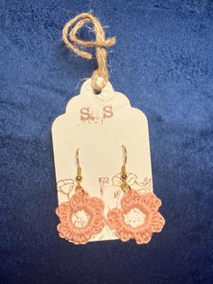 These dangleing earrings are the perfect final touch to any cute outfit. Pink Flower Earrings, Bluffton Sc, Final Touch, Cute Outfit, Pink Flower, Flower Earrings, Soft Pink, Pink Flowers, Jewelry Earrings Dangle