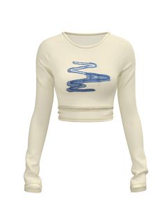 Waist See-Through Long-Sleeved T-Shirt - chiclara Mens Bottom, Shoulder Sleeve, My Fashion, Lowest Price, Long Sleeve Tshirt, Latest Trends, Womens Tops, Street Wear, T-shirt