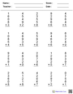 Tens and ones worksheets