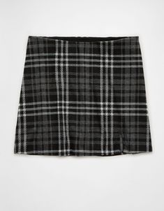 AE It Knit Plaid Skort Denim Skirts For Women, Black Plaid Skirt, Knit Plaid, Plaid Skort, White Jeans Men, Preppy Plaid, Athletic Fit Jeans, Dream Jeans, Denim Skirt Women