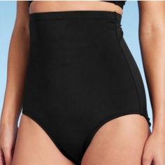 Nwt Kona Sol High Waist Black Bikini Bottom, Super Flattering Bottoms That Features Stomach Control Panel, Full Seat Coverage, No Trades 1. Fitted High Rise Swimwear For Swimming, Black Seamless Shapewear Swimwear, Black High Waist Seamless Swimwear, Black High-waist Seamless Swimwear, Black Seamless High-waist Swimwear, Fitted Seamless Black Tankini, Fitted Black Seamless Tankini, Black Seamless Shaping Swimwear, Black Shapewear Swimwear