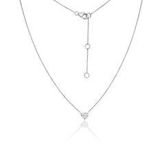 Solitaire Heart Shape Diamond Necklace (0.30 ct.) 3-Prongs in 14K Gold Heart Shaped Diamond Necklace, 14k Yellow Gold Necklace, Heart Shaped Diamond, White Gold Necklaces, Diamond Necklaces, Classy Chic, Travel Jewelry, Jewelry Packaging, Jewelry Lover