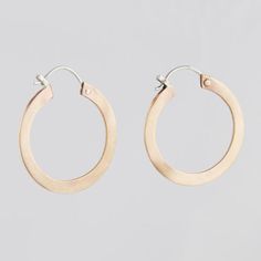 Classic satin finish sterling silver hoops. Basic style that suits any look. -approx.- 1" diameter-hinged wire with snap down clasp-EJ1096 Copper Earrings, Sterling Silver Hoops, Basic Style, Silver Hoops, Satin Finish, Sterling Silver Earrings, Hoop Earrings, Copper, Satin