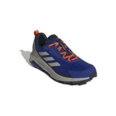 Update your wardrobe with these adidas Terrex Trailmaker LT men's hiking shoes. Click this FOOTWEAR GUIDE to find the perfect fit and more! TECHNOLOGIES & FEATURES Low-cute design Lightweight and flexible Lace-up closure for a secure fitDETAILS Textile upper and lining EVA midsole Rubber outsole Padded footbed Round toe Lace-up closure Spot clean ImportedRESPONSIBLE Contains recycled materials 50% upper is recycled polyester Size: 10.5. Color: Ruby Blue Black. Gender: male. Age Group: adult. Adidas Sporty Trail Running Shoes For Outdoor, Blue Lace-up Trail Running Shoes For Streetwear, Blue Trail Running Shoes With Round Toe For Hiking, Blue Trail Running Shoes For Hiking, Adidas Sporty Hiking Boots For Outdoor Activities, Adidas Low-top Running Shoes For Hiking, Sporty Adidas Walking Shoes For Outdoor Activities, Sporty Adidas Walking Shoes For Outdoor, Adidas Trail Running Shoes For Hiking