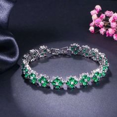 If you are looking for a fine jewelry which looks sepecial, precious stone please consider cubic zirconia in Wedding Bracelet Jewelry Ad, Blue Crystal Bracelet, Interesting Jewelry, Wedding Bracelets, Women Birthday, Hypoallergenic Jewelry, Wedding Bracelet, Cz Stone, Blue Crystals